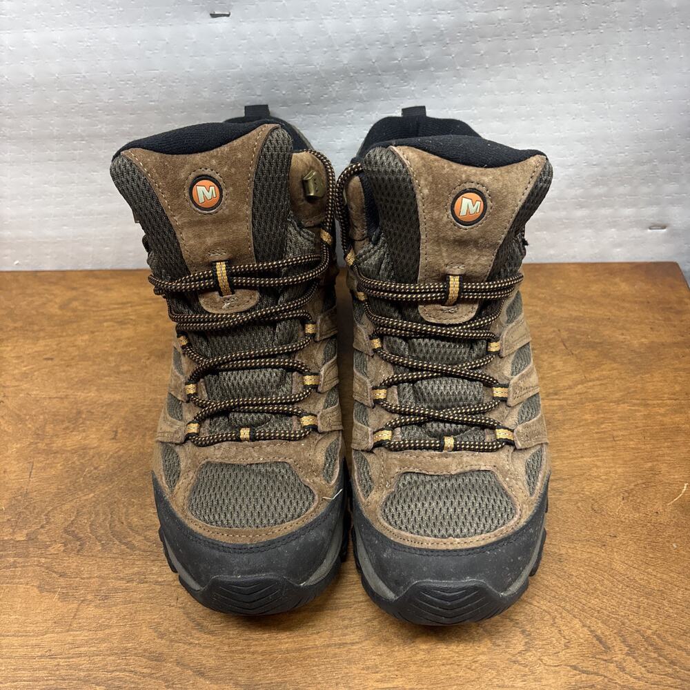 Merrell Moab 3 Mid Waterproof Hiking Boots Earth Brown J035839 Men's SIZE 10 - Picture 3 of 5